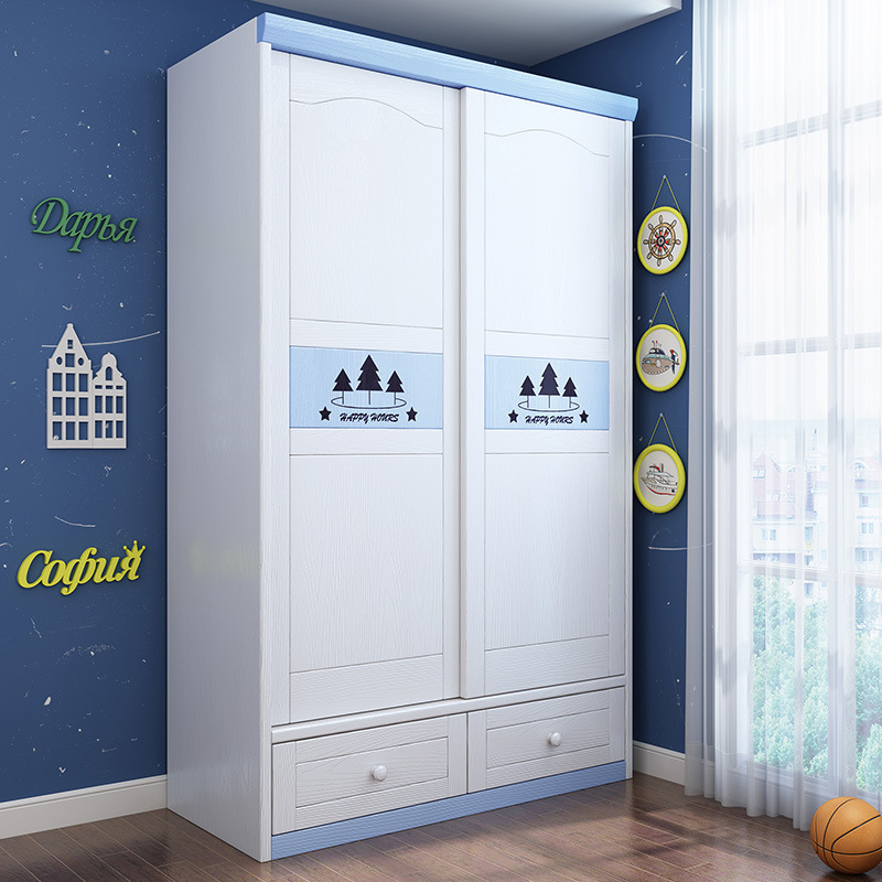 Baby Clothing Wardrobe - خزانة ملابس خشبية حديثة للأطفال والرضع