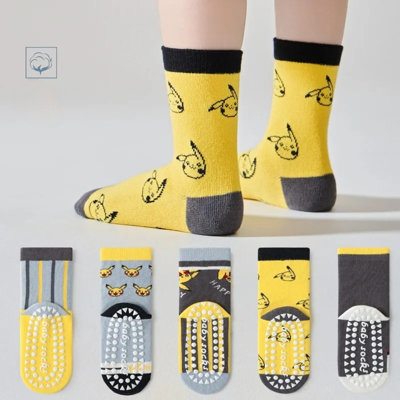 Baby Clothing 1 Year Old - 5 أزواج من جوارب الأطفال بتصميم