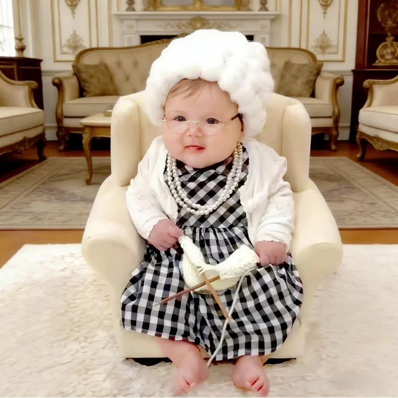 Baby Clothing Deals - ملابس تصوير المواليد الجدد: زي الجدة