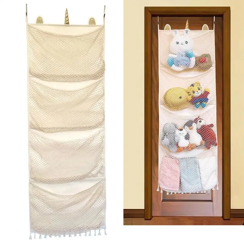 Baby Clothing Types - حقيبة تخزين معلقة للباب لتنظيم الألعاب