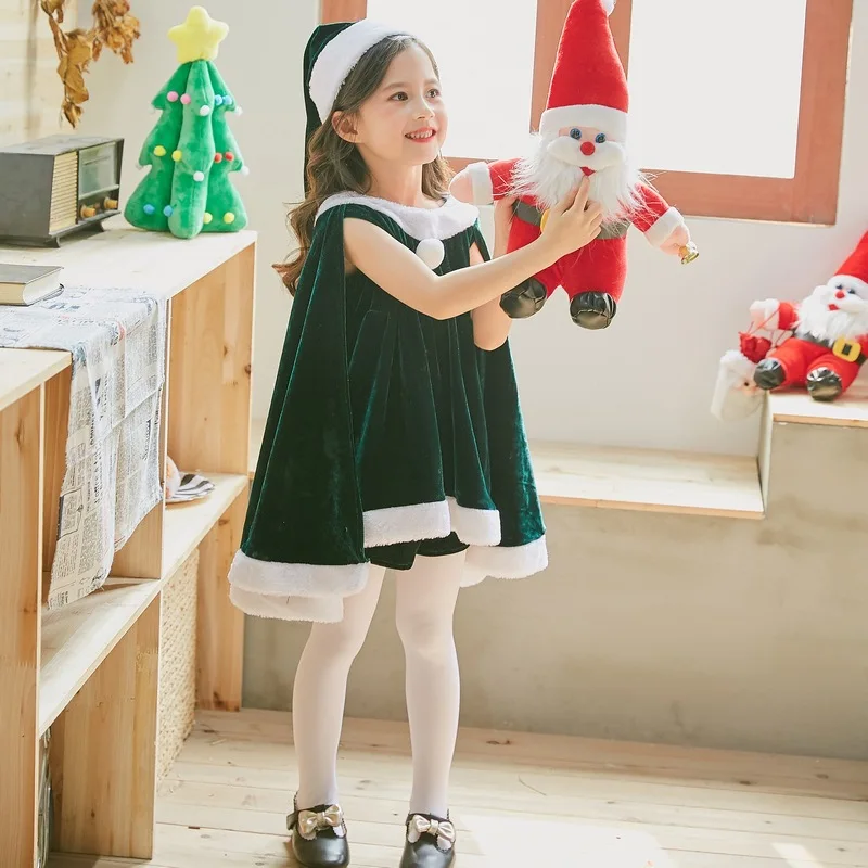 فساتين الفتيات الحمراء مع كيب  - مراجعة Baby Clothing Unit وسعره