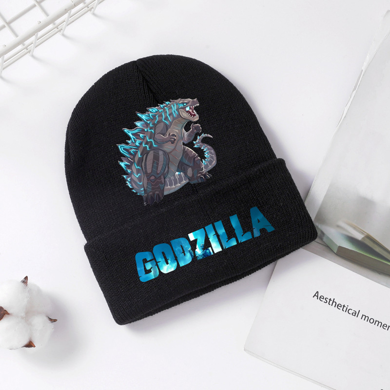 Godzilla محبوك قبعة الشتاء الر - مراجعة Baby Hat Beanie وسعره