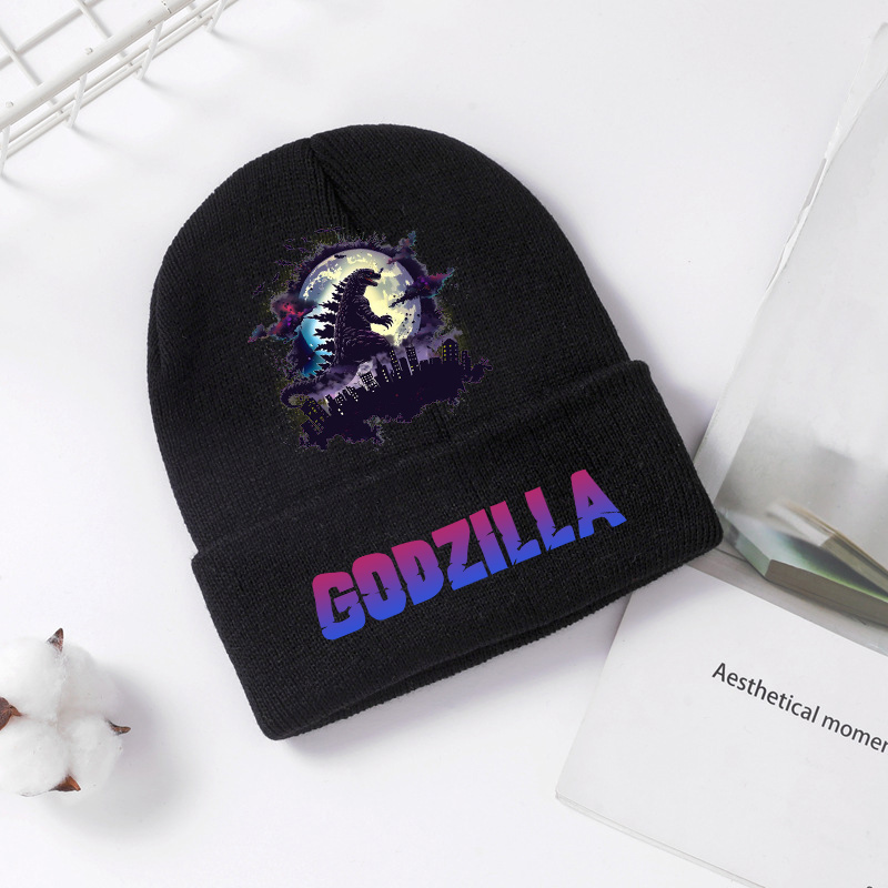 Godzilla محبوك قبعة الشتاء الر - مراجعة Baby Hat Beanie وسعره