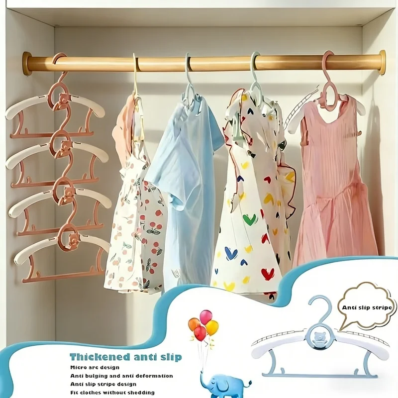 30 قطعة من شماعات ملابس الأطفا - مراجعة Baby Clothing Wardrobe وسعره